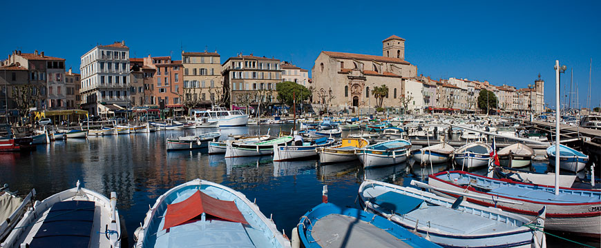 photo panoramique vieux port de la ciotat