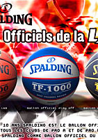 conception de l'annonce presse Spalding