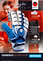 conception de l'annonce presse uhlsport