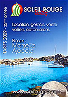 conception de brochure Soleil Rouge