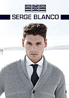 conception du carton d'invitation Serge Blanco Cannes