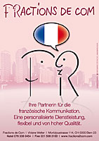 conception du flyer Fraction de com
