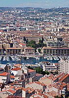 tirage grand format du port de marseille
